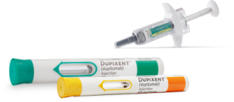 Dupixent® (dupilumab) pluma precargada y jeringa precargada (200 mg o 300 mg)