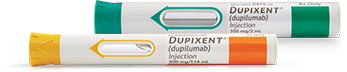 Dupixent® (dupilumab) Pluma precargada (200 mg o 300 mg) para pacientes mayores de 6 años de edad