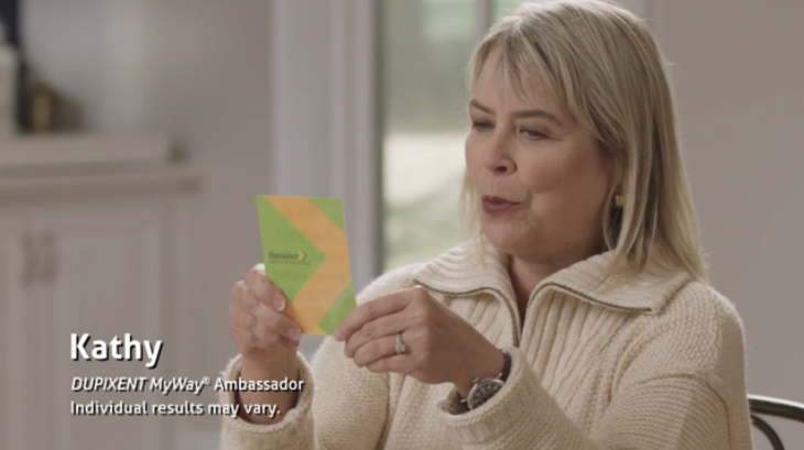 Video of patients looking back on their Dupixent® (dupilumab) treatment journey for nasal polyps (CRSwNP) Video